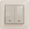 Sedna roller shutter switch (beige)